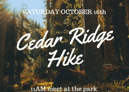 Cedar Ridge Hike
